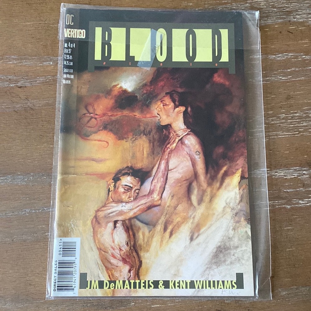 Original Sealed Blood Comic Book
